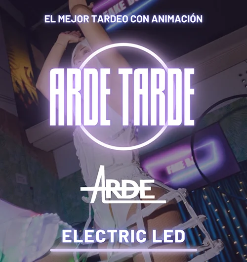 ARDE en La Pajarería: Electric LED– Almaérea